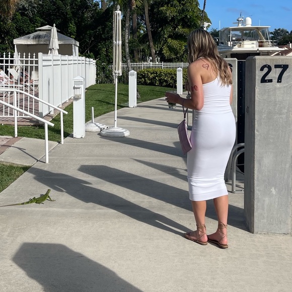 All Saints Maki Midi Dress - Picture 4 of 5